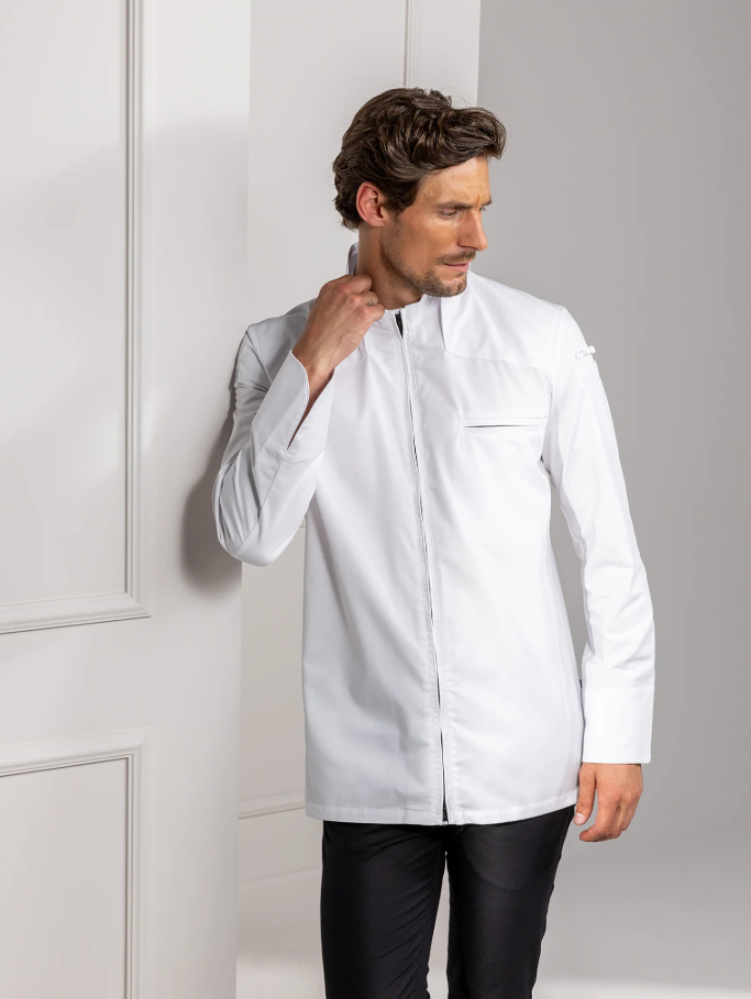 Chaqueta de Cocina Nero blanca