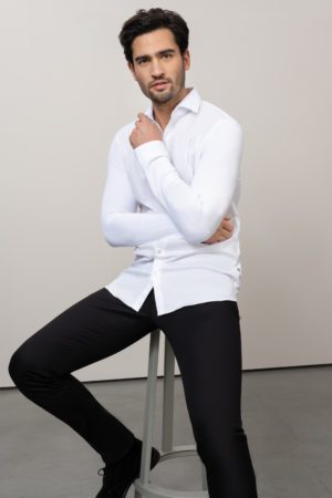 Camisa camarero blanca