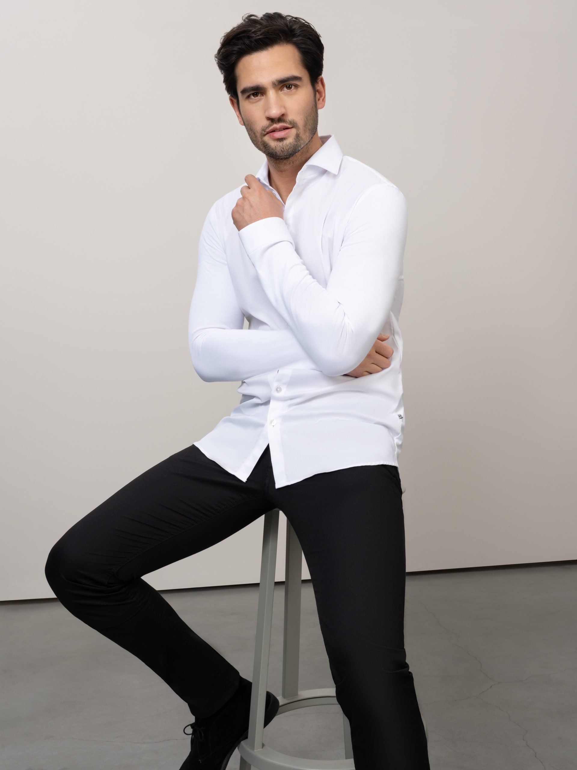 Camisa camarero blanca