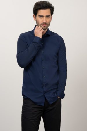 Camisa camarero azul marino