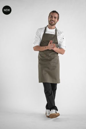 Delantal Con peto verde