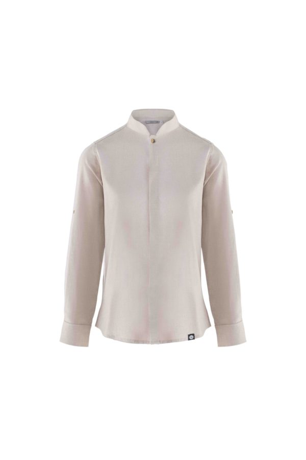 Camisa cuello mao